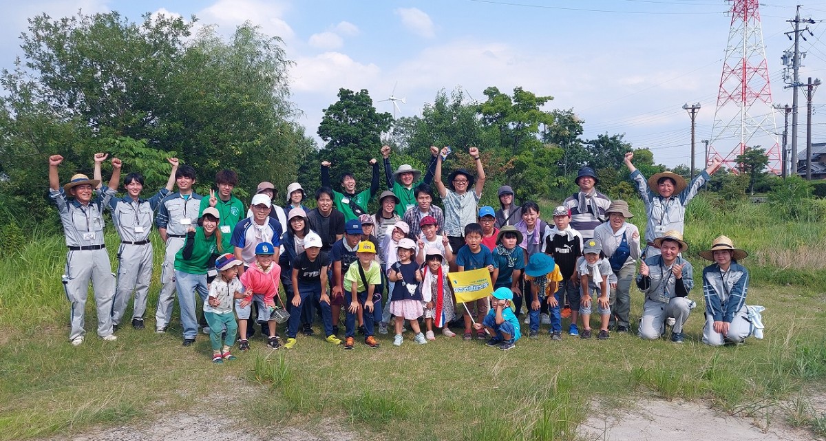 カトケン自然観察会～蟹江町で夏の生き物を探してみよう♪～